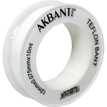 AKBANT TEFLON TRAKA 12mmX0,075X10m
